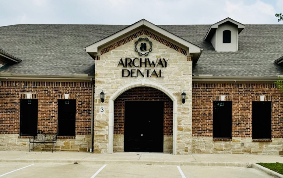 Outside view of Archway Dental office building